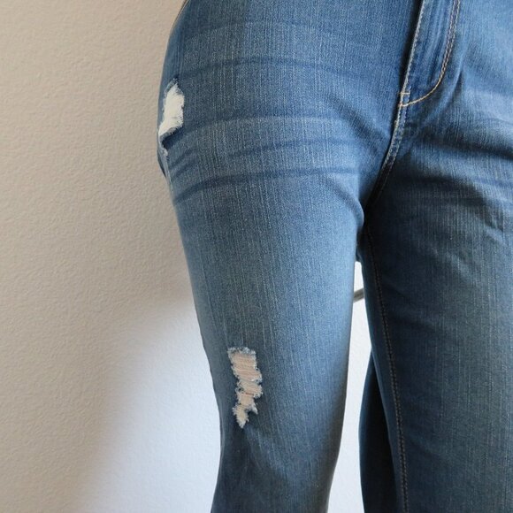 LANE BRYANT Jeans Women CONTROL Waistband DESTRUCTED Boyfriend Plus Size 20 NWT - Picture 6 of 6